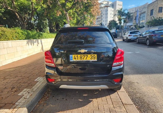 תמונה 6 ,שברולט טראקס יד 1 2017 75000 ק"מ