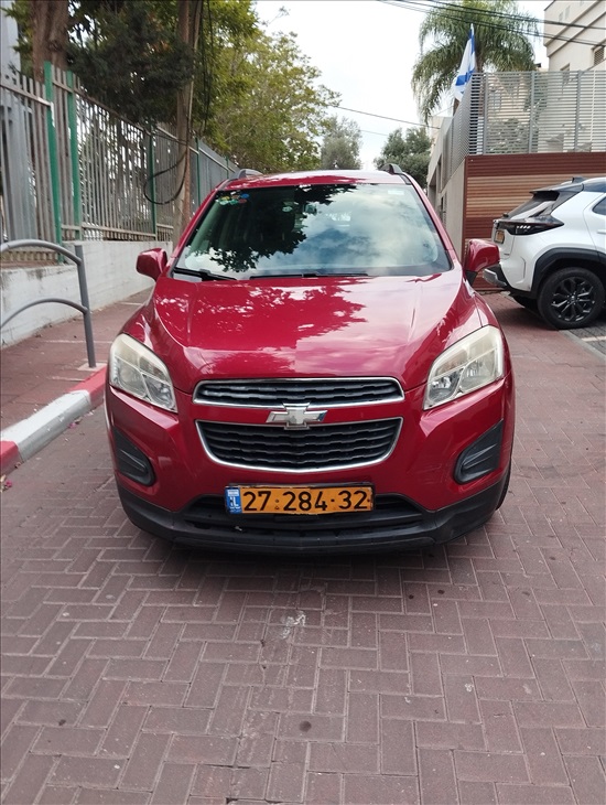 תמונה 1 ,שברולט טראקס יד 2 2014 97000 ק"מ
