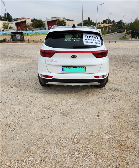 תמונה 4 ,קיה ספורטאז` יד 1 2019 101000 ק"מ