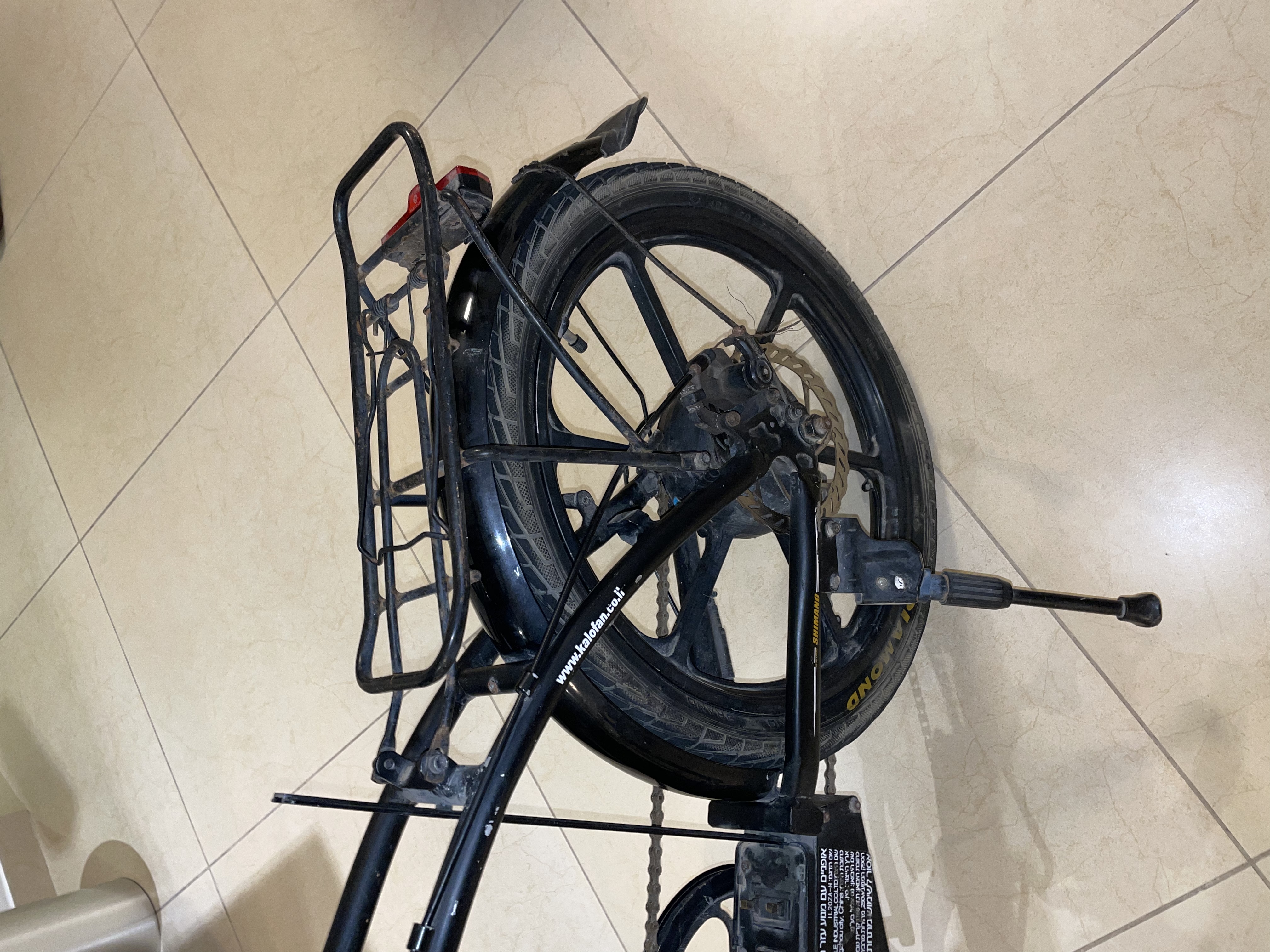 תמונה 6 ,אופניים חשמליים במצב מעולה למכירה בקריית מוצקין אופניים  אופניים חשמליים