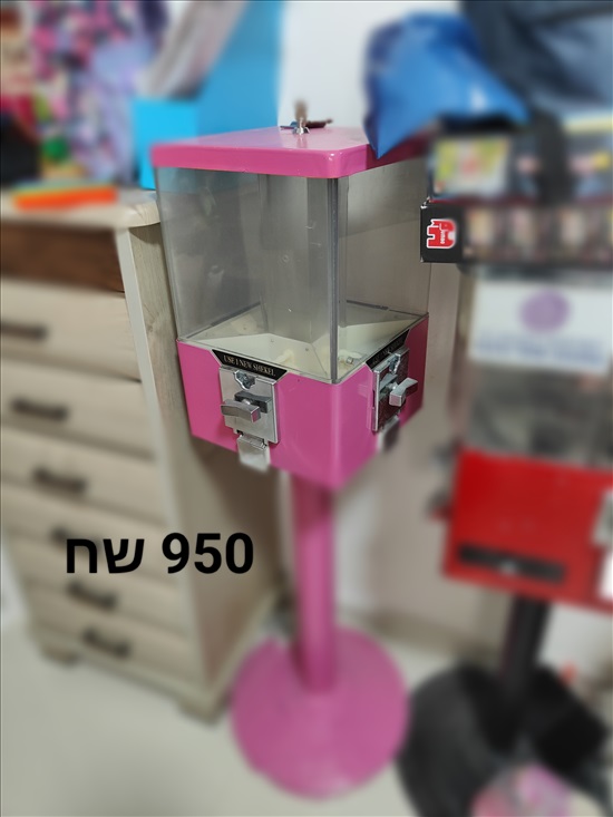 תמונה 5 ,מכונת מסטיקים / סוכריות 3 תאים למכירה בבאר יעקב ציוד לעסקים  אחר