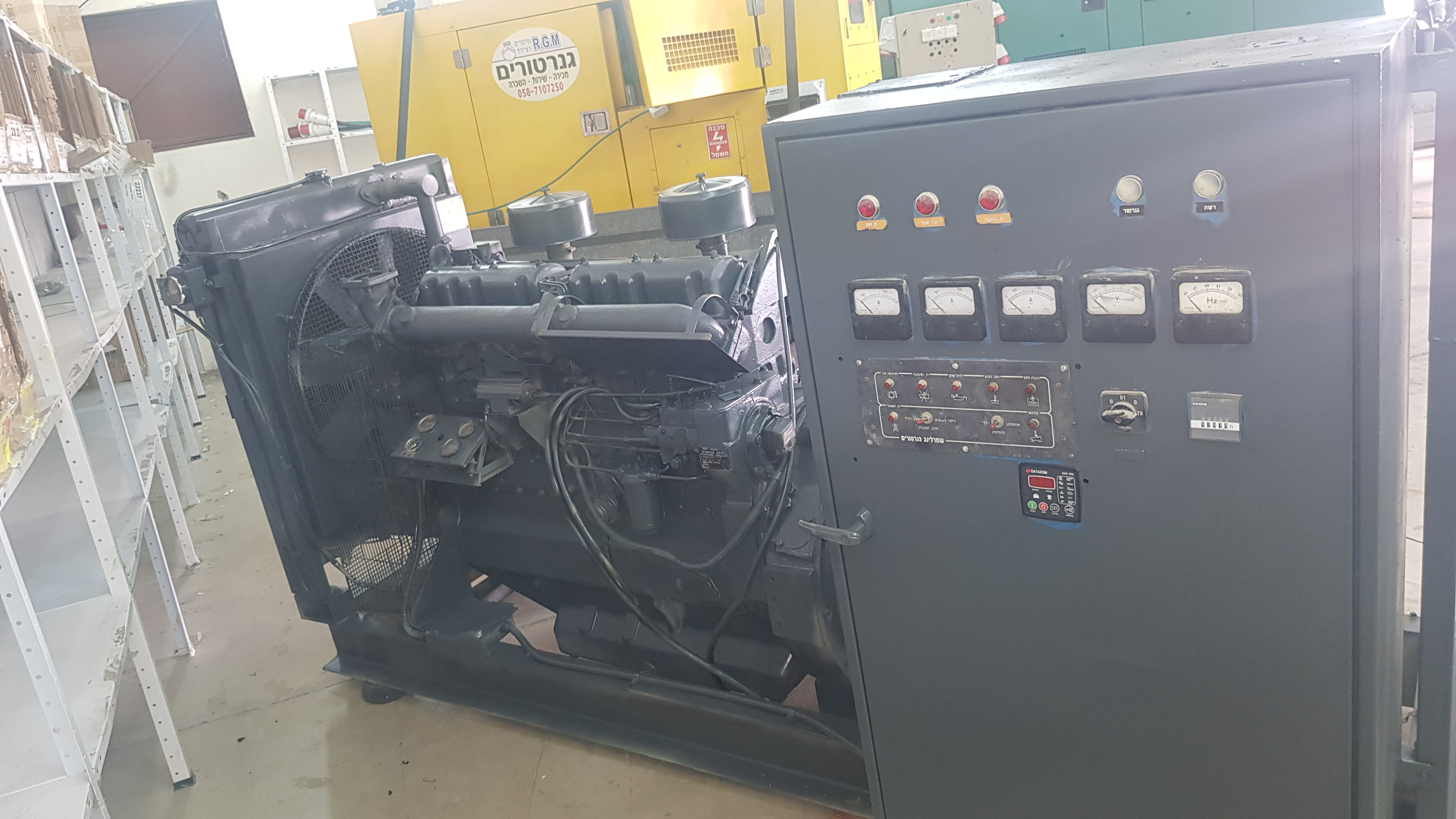 תמונה 2 ,גנרטור 100KVA למכירה במעונה ציוד לתעשייה  גנרטורים