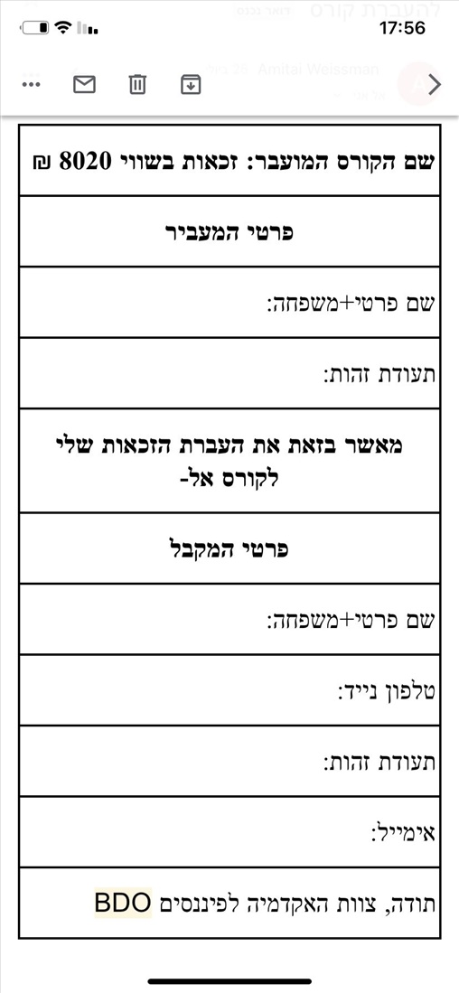 תמונה 1 ,זכאות קורס בbdo למכירה בחולון קופונים/שוברי זיכוי/שונות  קורסים
