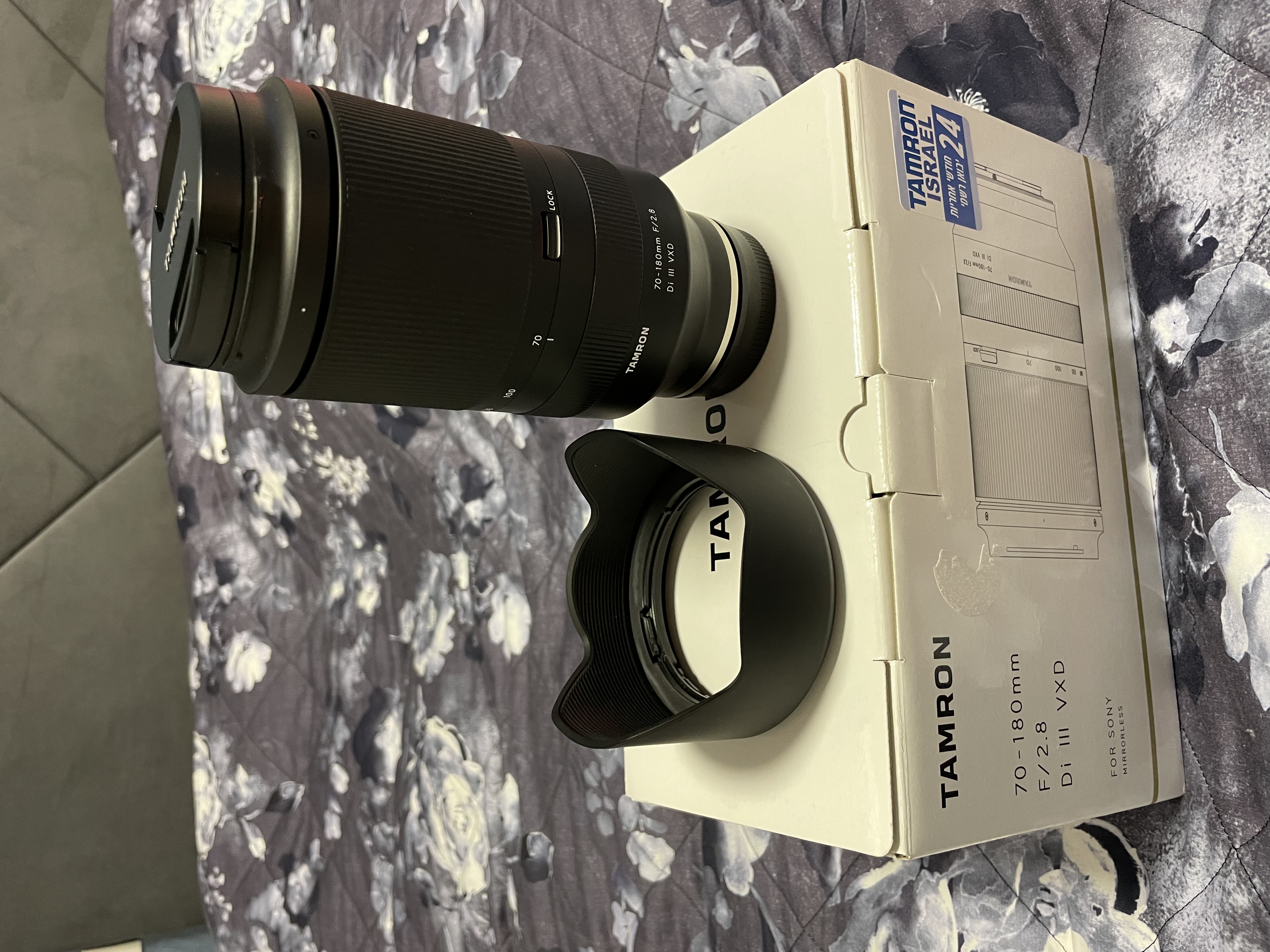תמונה 1 ,Tamron 70-180 f/2.8 Di III VXD למכירה בנתניה צילום  עדשות
