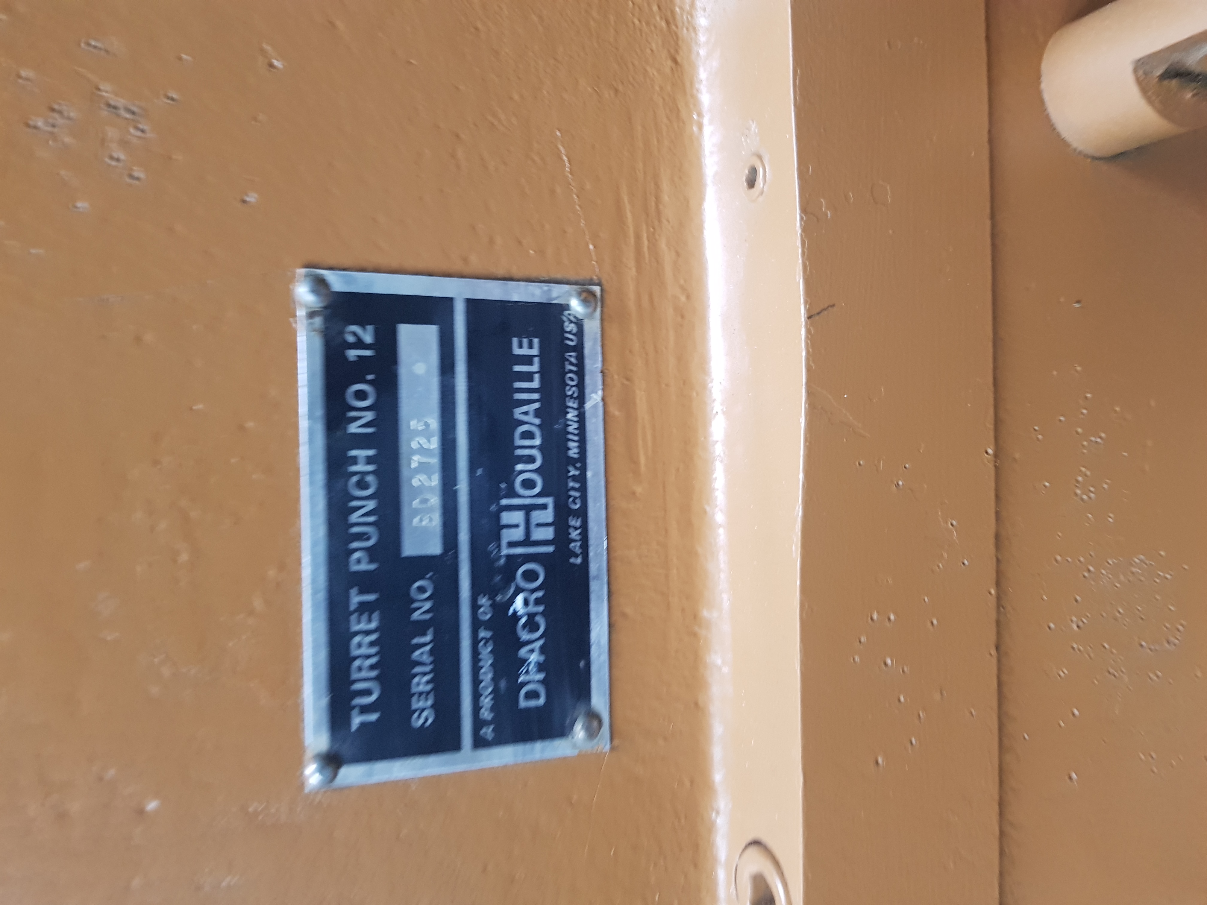 תמונה 4 ,מנקבת מתכת ידנית למכירה במבשרת ציון ציוד לתעשייה  מכונות
