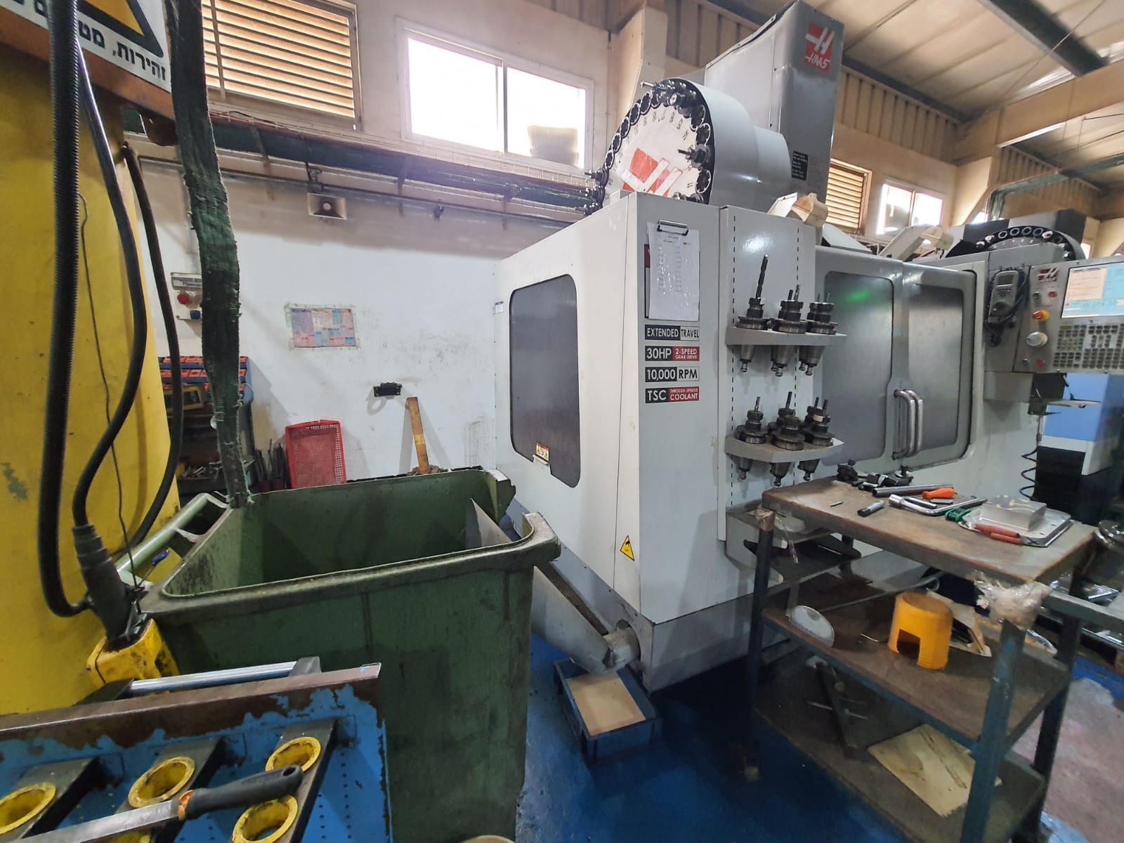 תמונה 4 ,כרסומת HAAS VF3 BYT50 למכירה בלוד ציוד לתעשייה  מכונות