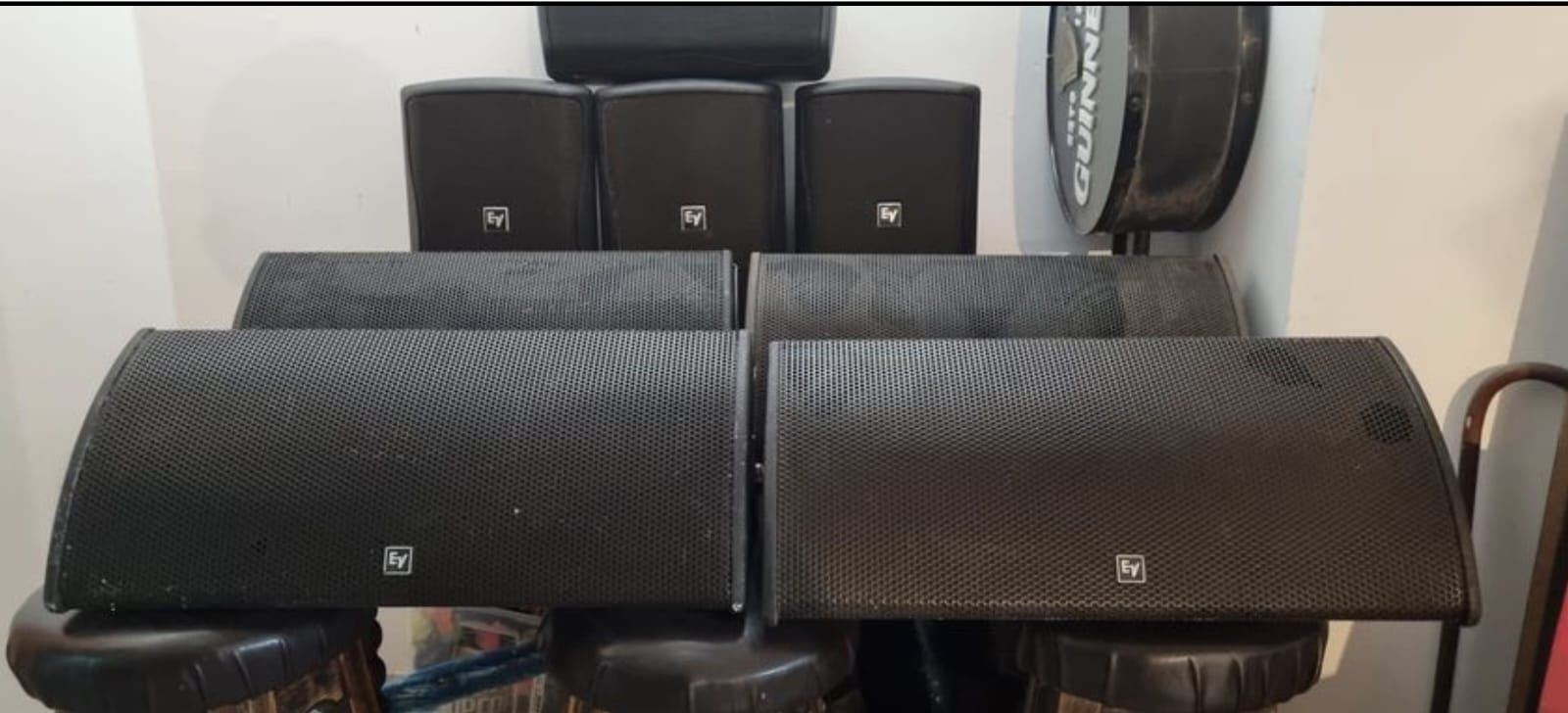 תמונה 1 ,רמקולים פסיביים Electric Voice למכירה בהוד השרון ציוד לאירועים  ציוד הגברה