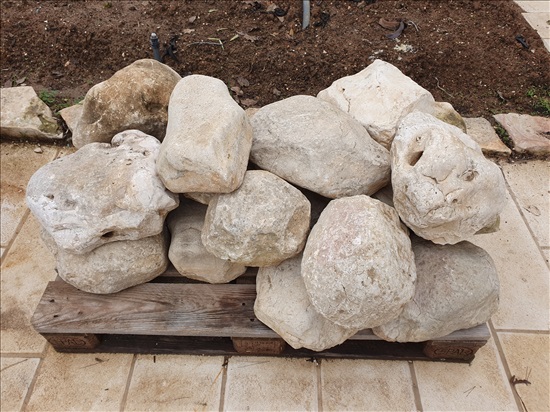 תמונה 1 ,חלוקי נחל למכירה בנעלה לגינה  שונות