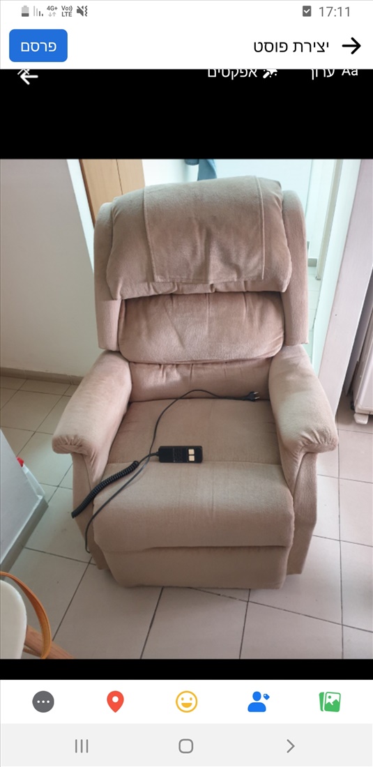 תמונה 1 ,ודים למכירה באביבים ריהוט  כורסאות