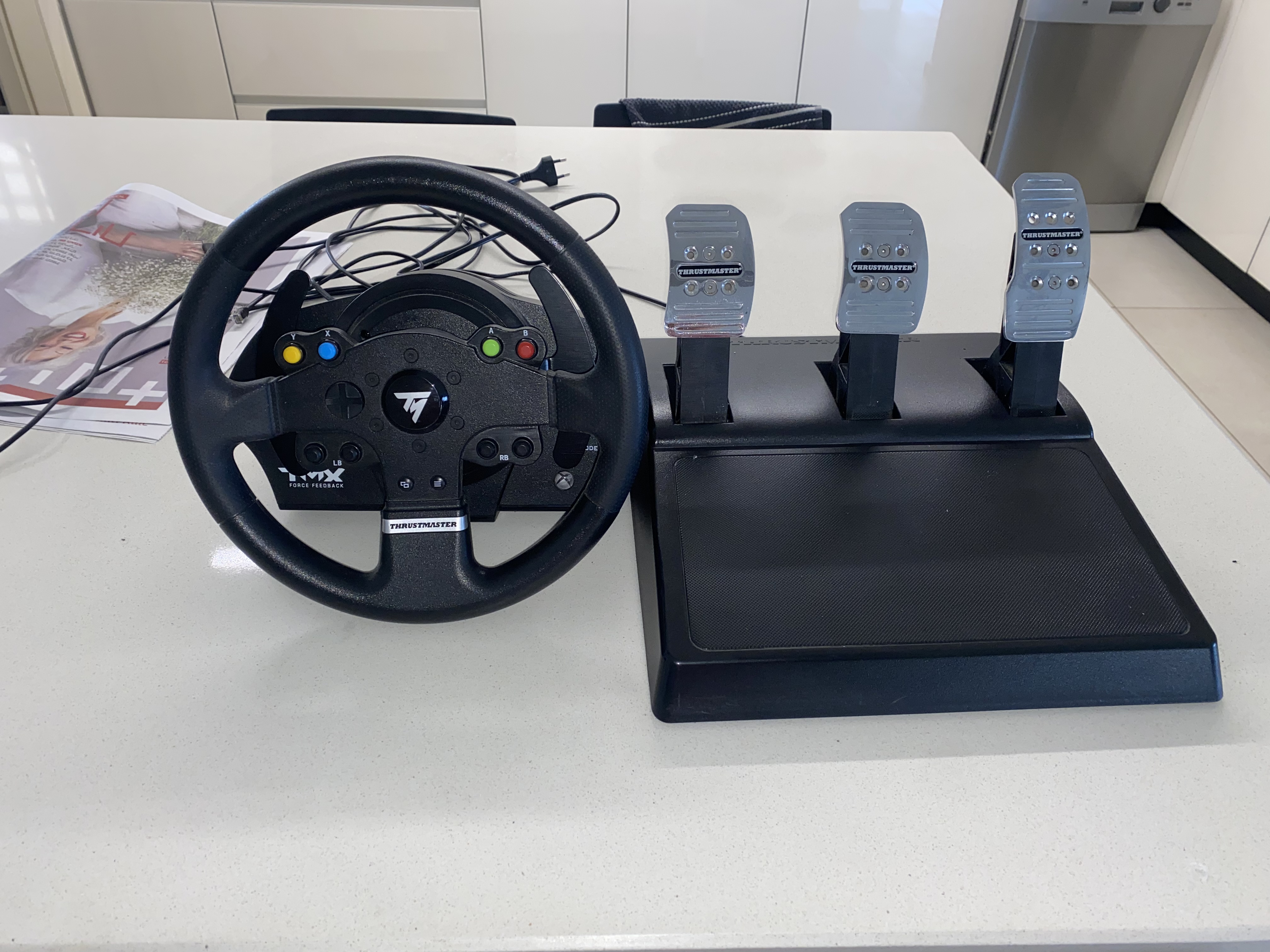 תמונה 1 ,הגה thrustmaster tmx force fee למכירה באשקלון משחקים וקונסולות  אחר