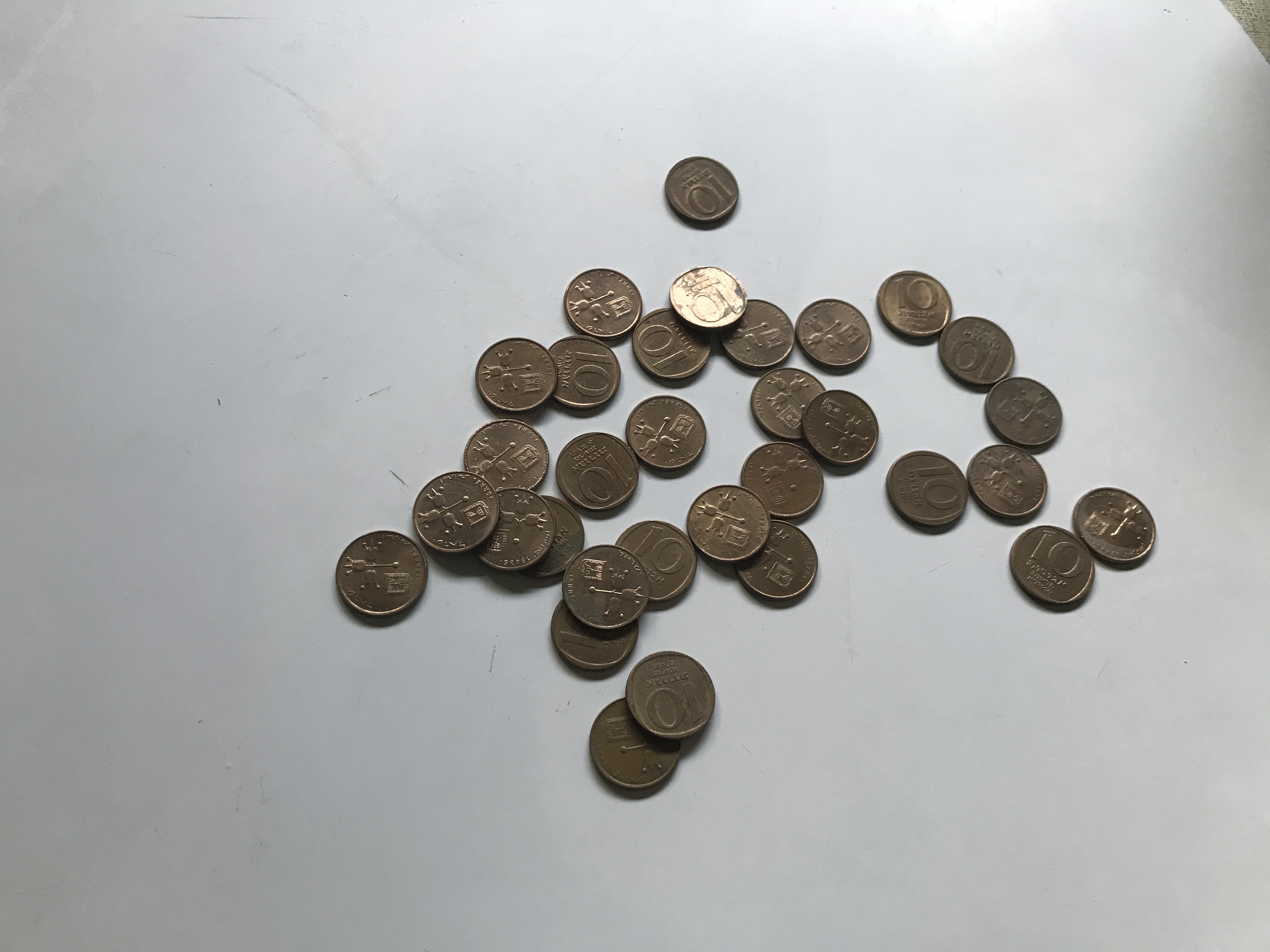 תמונה 1 ,מטבעות של 10 אגורות למכירה בתל אביב אספנות  מטבעות ושטרות