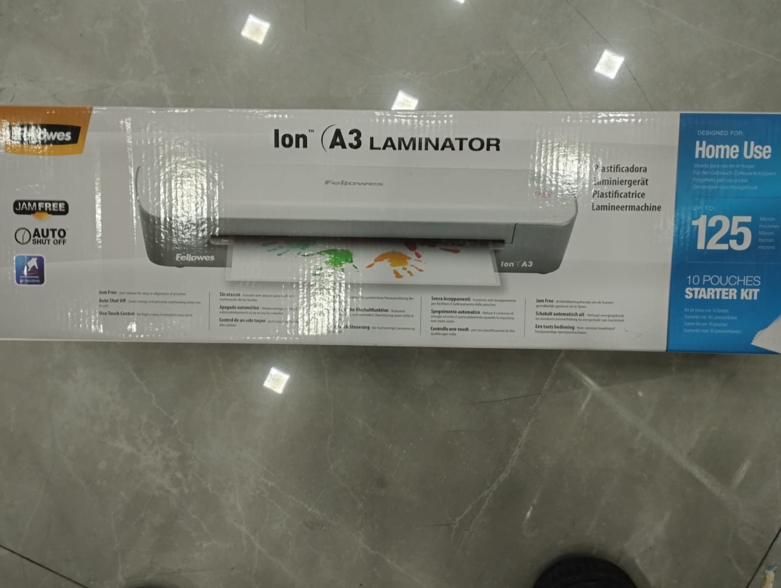 תמונה 1 ,מכונת למינציה Fellowes ION A3 למכירה בראשון לציון ציוד משרדי  מכשירי כריכה ולמינציה