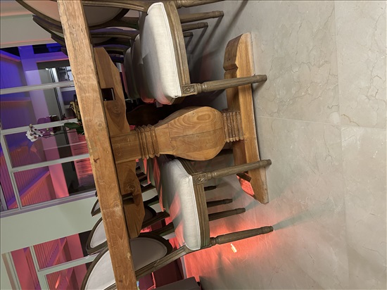 תמונה 1 ,שולחן וכיסאות למכירה בנתניה ריהוט  פינת אוכל