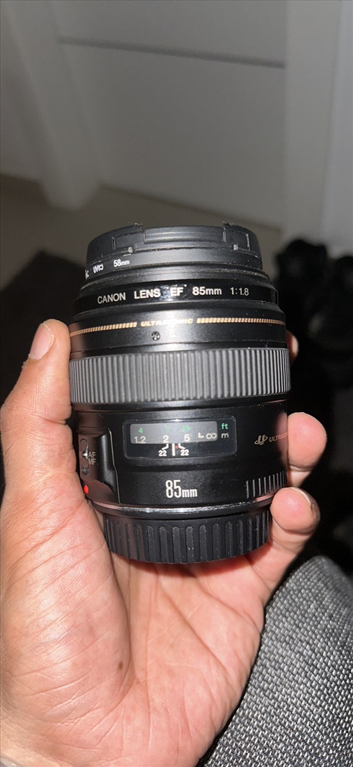 תמונה 1 ,Canon 85 l1.8 למכירה בבאר שבע  צילום  עדשות