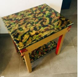 תמונה 1 ,שולחן עם דש 50x 60 גבוה 65 ס"מ למכירה בTel aviv ריהוט  שולחנות