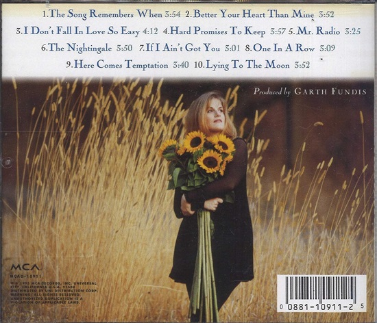 תמונה 2 ,Trisha Yearwood The Song Remem למכירה ברמת השרון אספנות  תקליטים ודיסקים