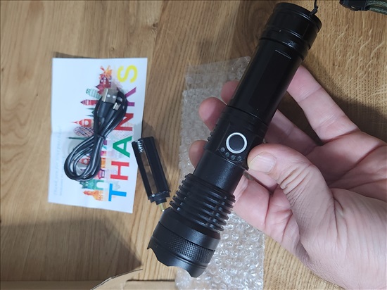 תמונה 2 ,פנס חירום גוף ברזל עם טעינת US למכירה באזור קמפינג ונופש  פנס