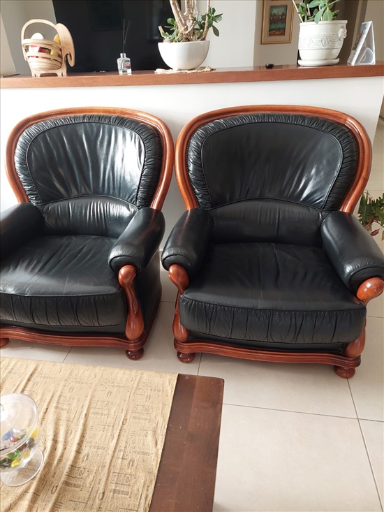 תמונה 2 ,ספת עור למכירה ברחובות ריהוט  סלון
