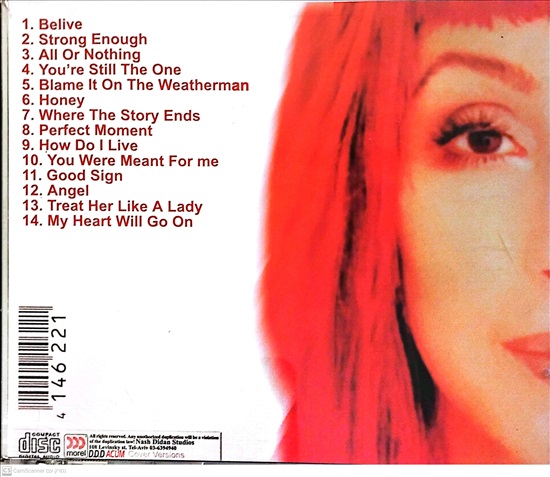תמונה 2 ,The Very Best Of Cher למכירה ברמת השרון אספנות  תקליטים ודיסקים