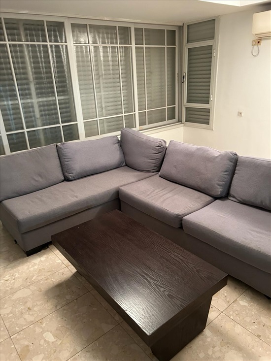 תמונה 1 ,סלון 2+3 עם שולחן למכירה ברמת גן ריהוט  סלון
