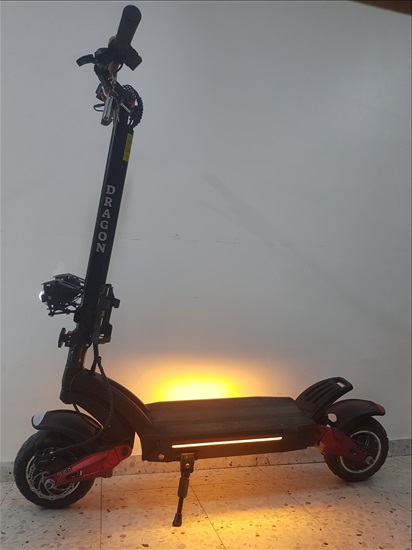 תמונה 3 ,קורקינט 2 מנועים 60 וולט כחדש למכירה בירושלים קורקינטים  