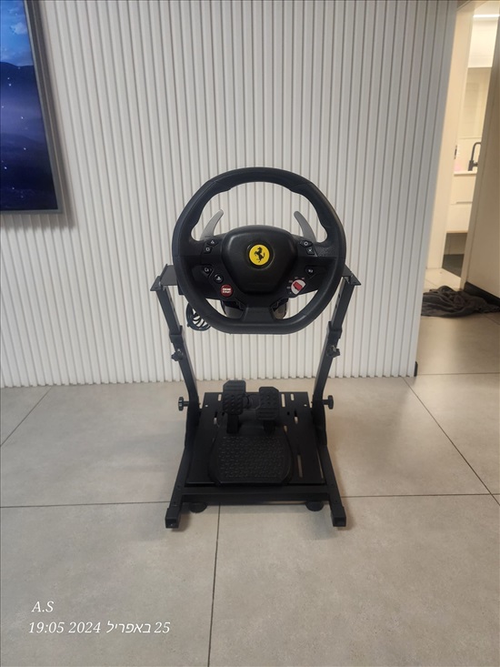 תמונה 3 ,"הגה T80 frerrari 488 GTB Edit למכירה בקרית אונו משחקים וקונסולות  אביזרים