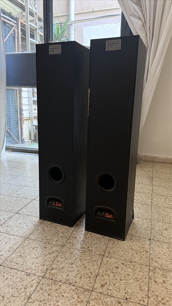 תמונה 3 ,מערכת רמקולים איכותיים רצפתיים למכירה בתל אביב סטריאו ונגנים  רמקולים
