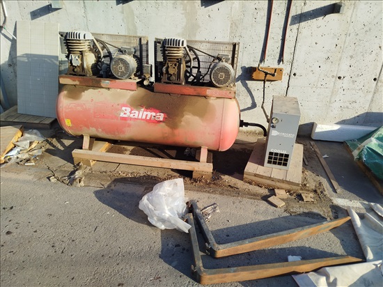 תמונה 4 ,קומפרסור Balma L500  עם מייבש למכירה בנתיבות ציוד לתעשייה  קומפרסור/ מדחס