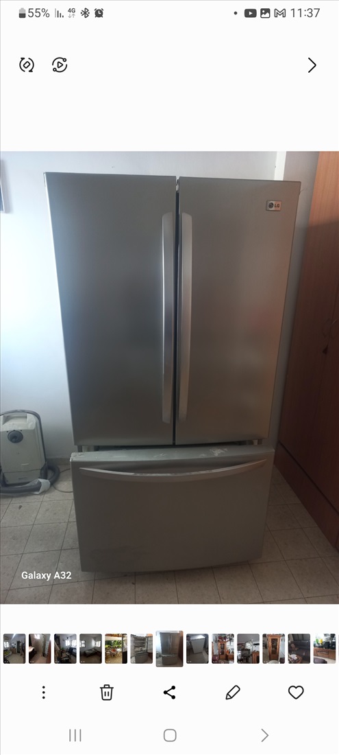 תמונה 2 ,מקרר LG למכירה בחולון  מוצרי חשמל  מקרר