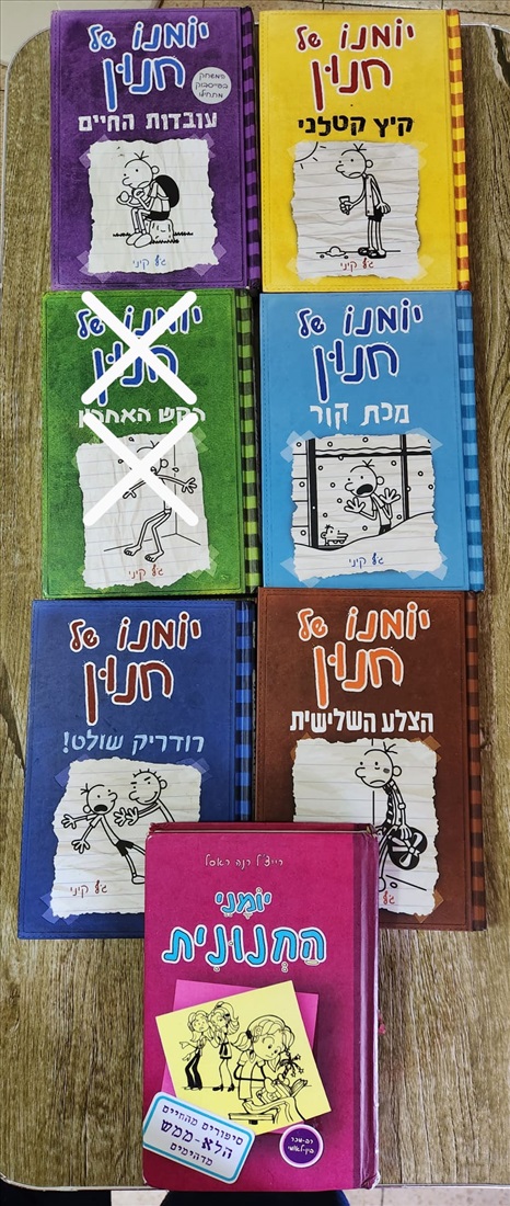 תמונה 2 ,יומנו של חנון/חנונית למכירה בתל אביב ספרות ומאמרים  ספרי ילדים