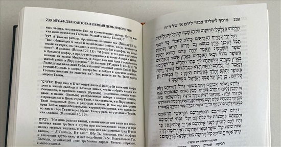 תמונה 6 ,אהל אסתר מחזור עברי-רוסי למכירה בנתניה ספרות ומאמרים  אחר