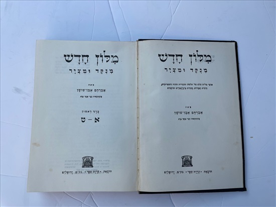 תמונה 3 ,מלון חדש מנוקד ומצייר א עד ט למכירה בנתניה ספרות ומאמרים  אחר