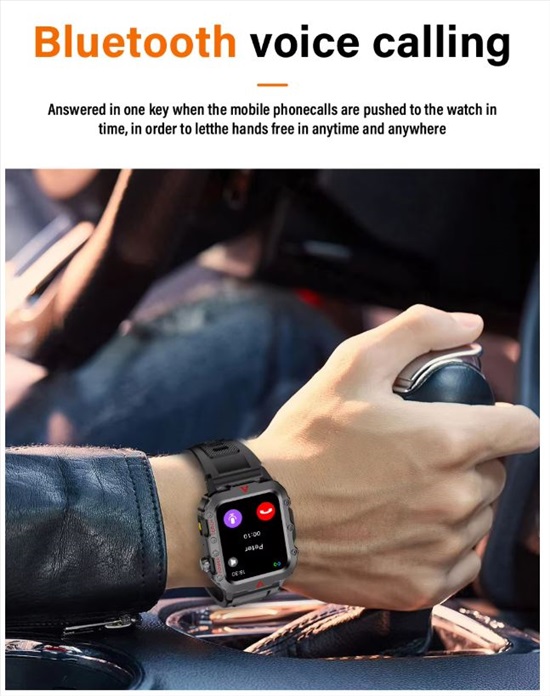 תמונה 6 ,LAXASFIT Men Sports SmartWatch למכירה בפתח תקווה תכשיטים  שעונים