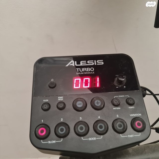 תמונה 1 ,מערכת תופים אלקטרונית ALESIS למכירה בפרדס חנה-כרכור כלי נגינה  תופים