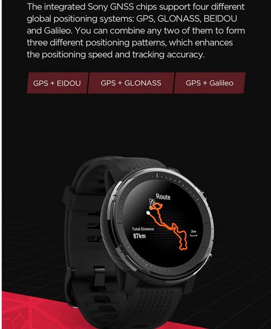תמונה 7 ,Amazfit Smart Watch Stratos 3 למכירה בפתח תקווה סלולרי  שונות
