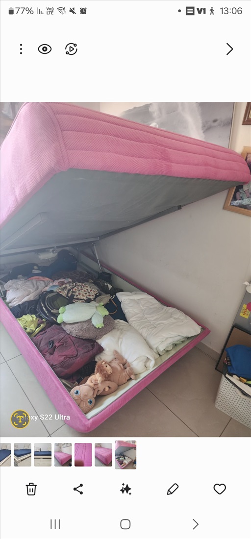 תמונה 1 ,מיטה וחצי / נוער למכירה בגני תקווה ריהוט  מיטות