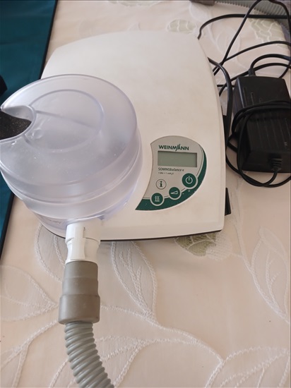 תמונה 1 ,CPAP  WEINM/ANN + מעשיר לחות+  למכירה בכפר סבא ציוד סיעודי/רפואי  מכשור רפואי
