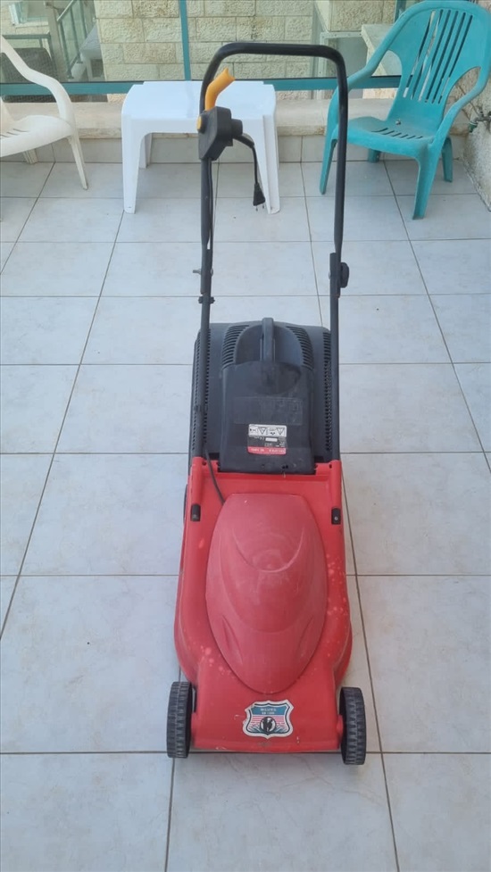 תמונה 1 ,מכסחת דשא חשמלית למכירה בטבריה כלי עבודה  מכסחת דשא