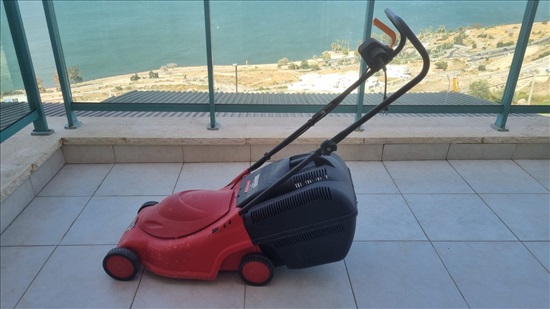 תמונה 2 ,מכסחת דשא חשמלית למכירה בטבריה כלי עבודה  מכסחת דשא