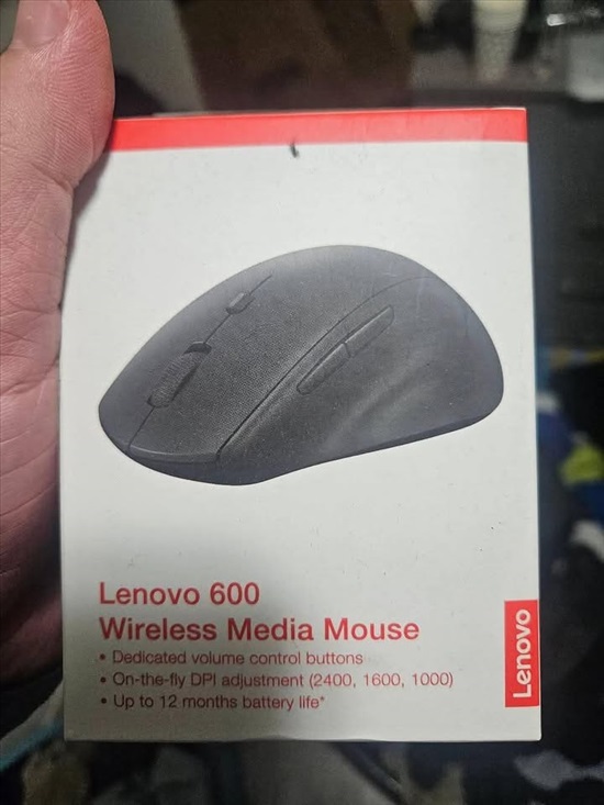 תמונה 2 ,Lenovo Media Mouse 600 למכירה בבית שמש מחשבים וציוד נלווה  אביזרים