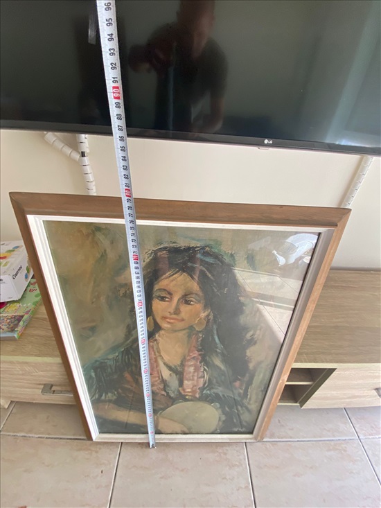תמונה 3 ,ציור קלאסי של אישה למכירה בנתניה חפצי נוי  ציורים