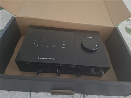 תמונה 3 ,כרטיס קול KOMPLETE audio 6 למכירה בלוד ציוד לדיג'יי ואולפנים  כרטיס קול