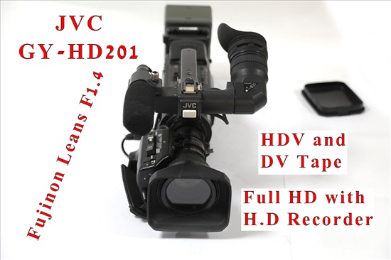 תמונה 3 ,מצלמת וידיאו JVC GY-HD201 למכירה בעכו צילום  מצלמת וידאו