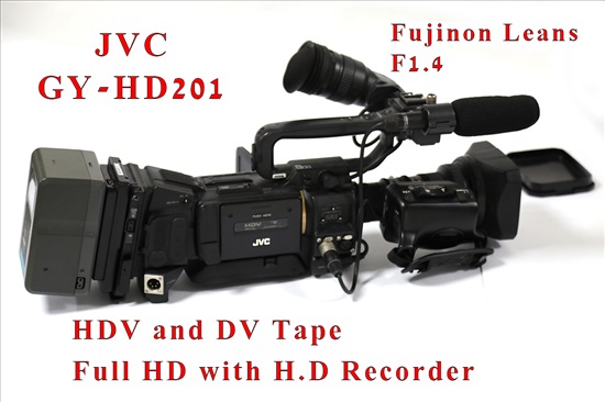 תמונה 4 ,מצלמת וידיאו JVC GY-HD201 למכירה בעכו צילום  מצלמת וידאו