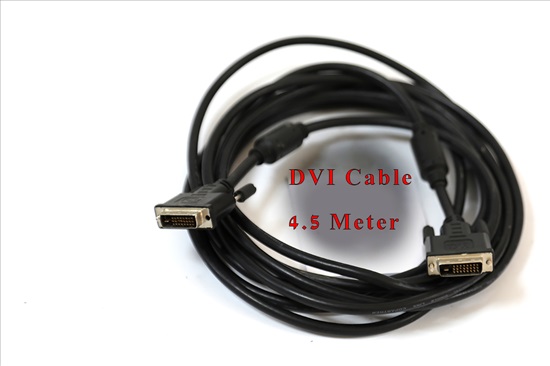 תמונה 1 ,כאבל DVI באורך 4.5 מתר  למכירה בעכו מחשבים וציוד נלווה  כבלים