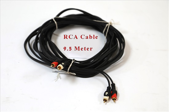 תמונה 1 ,כאבל RCA באורך 9.5 מתר למכירה בעכו סטריאו ונגנים  אביזרים