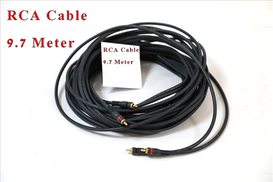 תמונה 1 ,כאבל RCA באורך 9.7 מתר  למכירה בעכו סטריאו ונגנים  אביזרים