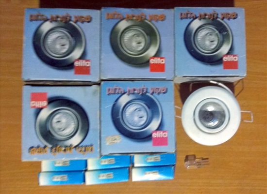 תמונה 2 ,מנורות ספוט 6 יח' למכירה בבת ים מוצרי חשמל  תאורה ונברשות