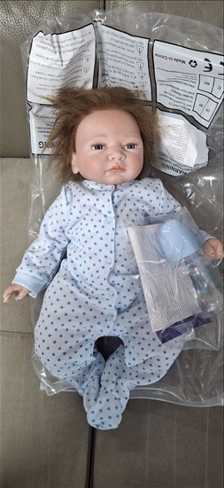 תמונה 1 ,בובה reborn תינוק למכירה בקרית ים לתינוק ולילד  משחקים וצעצועים