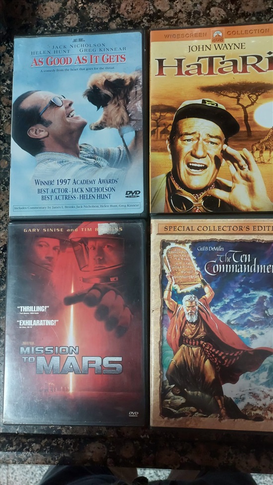 תמונה 2 ,DVD למכירה בתל אביב - יפו אספנות  תקליטים ודיסקים